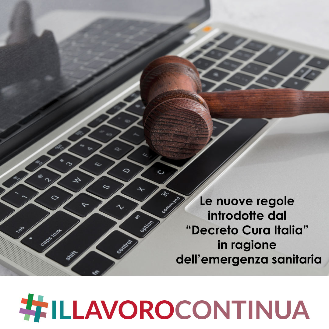 #IlLavoroContinua e DL Cura Italia
