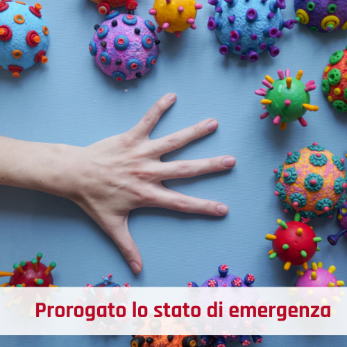 Prorogato lo stato di emergenza anti contagio