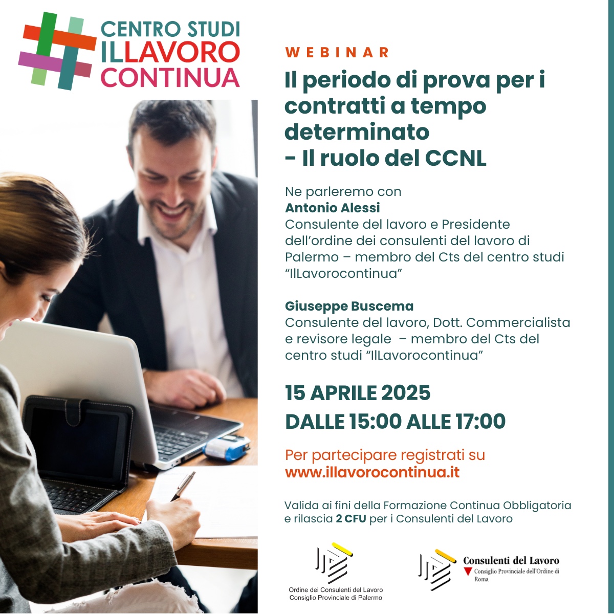 periodo di prova contratti determinati locandina